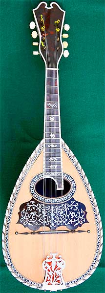 Early Musical Instruments, antique Mandolin by Stridente dated 1916