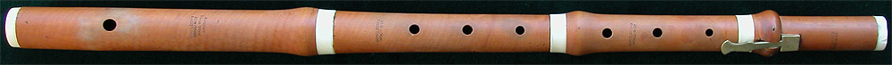 Early Musical Instruments, antique boxwood Flute by Goulding, Wood & Co.