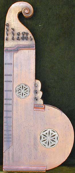 Early Musical Instruments, antique Zither or Cittern by Joseph Rieger