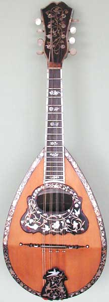 Early Musical Instruments, antique Mandolin by Umberto Ceccherini