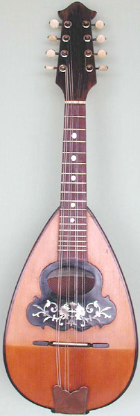 Early Musical Instruments, antique Mandolin by Carlo Loveri & Figlio