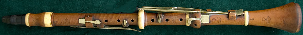 Early Musical Instruments, antique Clarinet by James Power