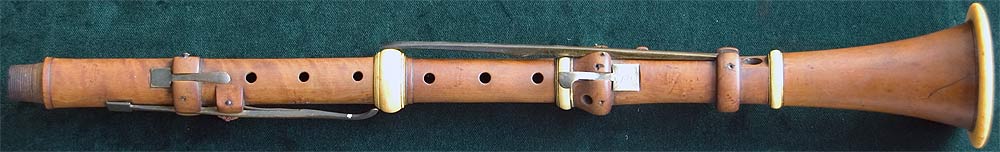 Early Musical Instruments, antique Clarinet by Thomas Cahusac Jr.