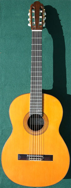 Early Musical Instruments, Classical Guitar by Ignacio Fleta dated 1996