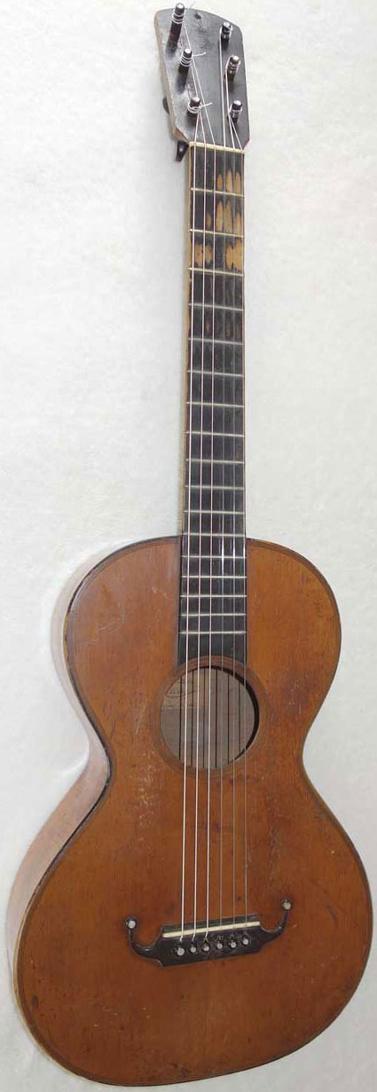 Early Musical Instruments part of the Bruderlin Collection, antique Romantic Guitar by Alois Suter dated 1869