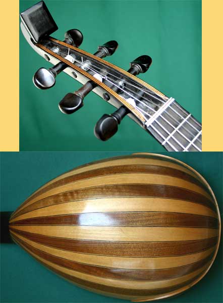 Early Musical Instruments, antique Mandolin by Carlo Albertini (?)