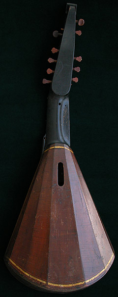 Early Musical Instruments part of the Bruderlin Collection, antique Arch Lute by Barry