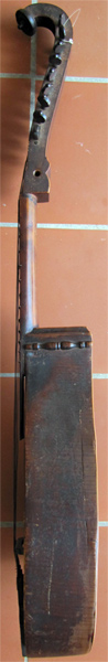 Early Musical Instruments, antique Halszither or Neck Cittern by Iohan Vlrich