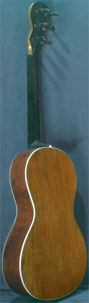 Early Musical Instruments part of the Bruderlin Collection, antique Romantic Guitar by Claude Humel around 1820