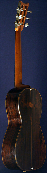 Early Musical Instruments part of the Bruderlin Collection, antique Romantic Guitar by Louis Panormo dated 1833