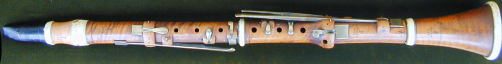 Early Musical Instruments, antique Clarinet by Key